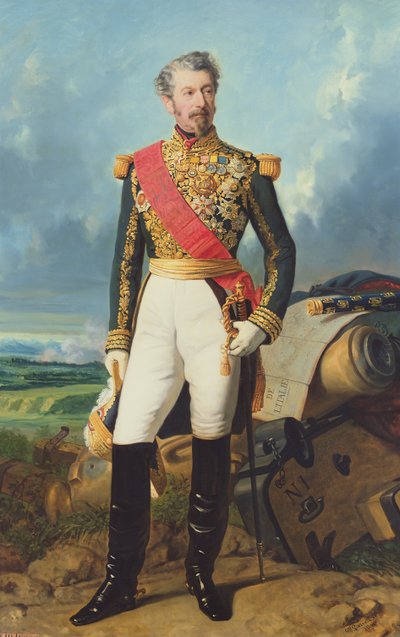 Adolphe Niel (1802-69) by Charles Philippe Lariviere